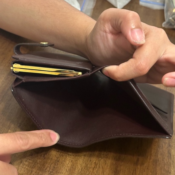 LV Vernis French Purse Wallet Amarante - Picture 6 of 11